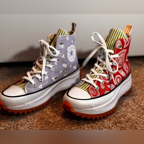 Converse Shoes - Converse Run Star Hike Platform High 'Floral & Paisley' Women Shoe Size 6.5
